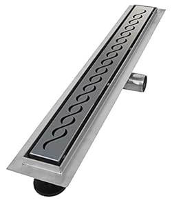 Vilstein VS-DB01-40S Edelstahl Duschrinne 40cm