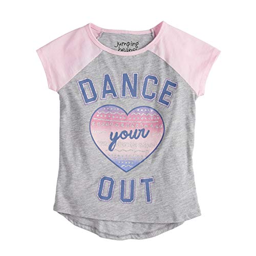 Jumping Beans Little Girls' 4-12 Dance Your Heart Out Tee