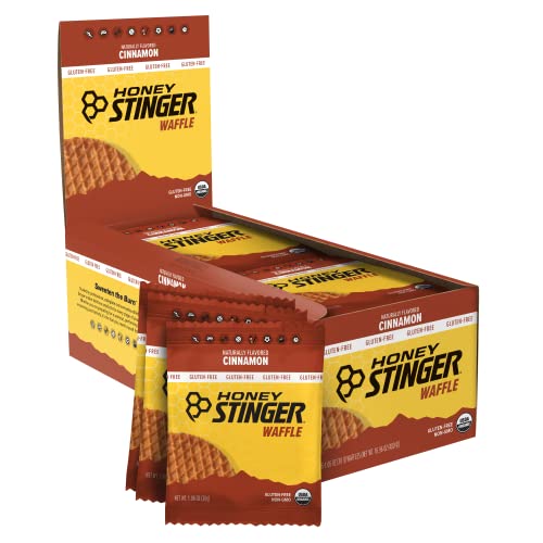Honey Stinger Organic Gluten Free Cinnamon Waffle | Energy Stroopwafel For Exercise, Endurance And Performance | Sports Nutrition For Home & Gym, Pre And Post Workout | 16 Count (Pack Of 1) #TOP1