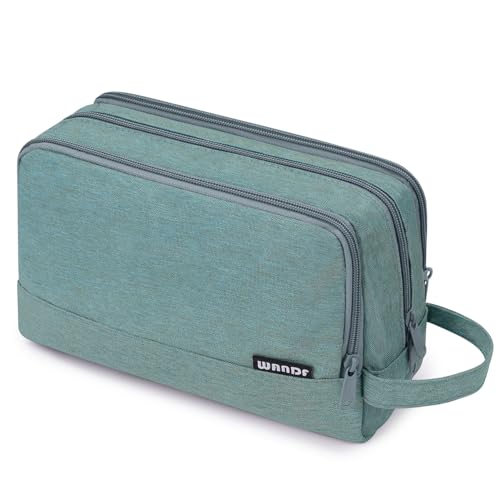 Image of WANDF Travel Toiletry Bag for Men, Small Dopp Kit for Toiletries