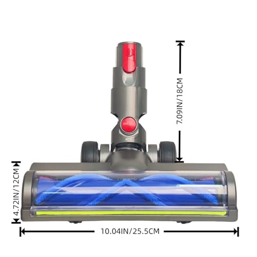 Cepillo para Dyson V12 elimina suciedad invisible cabezal suelos duros 5