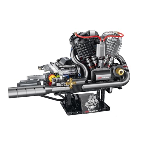 Moteur de moto kit de blocs de construction fonctionnels muuchuu V2 STEM