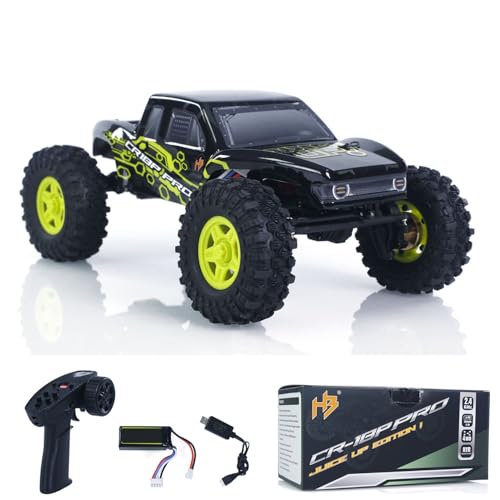 Modèle réduit crawler 1/18 4x4 voiture radiocommandée idéale pour adolescent de 14 ans
