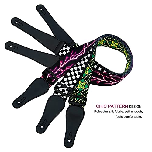 BFTGS Sangles Sangle De Guitare Classique/folk Sangle De Couleur/Polyester Sangle D’instrument De Musique (Color : C… - Les Beatles, Paul McCartney, John Lennon, RIngo Starr, George Harrison BFTGS Sangles Sangle De Guitare Classique/folk Sangle De Couleur/Polyester Sangle D'instrument De Musique (Color : C… – Image 6