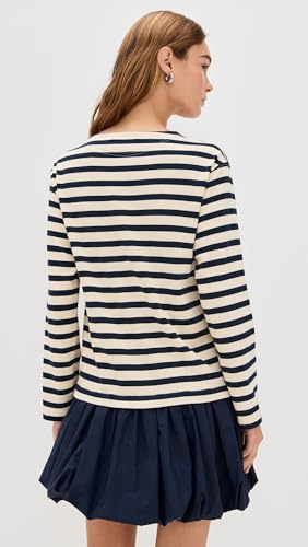 Sea Women's Athena Solid Combo T-Shirt Bubble Dress3