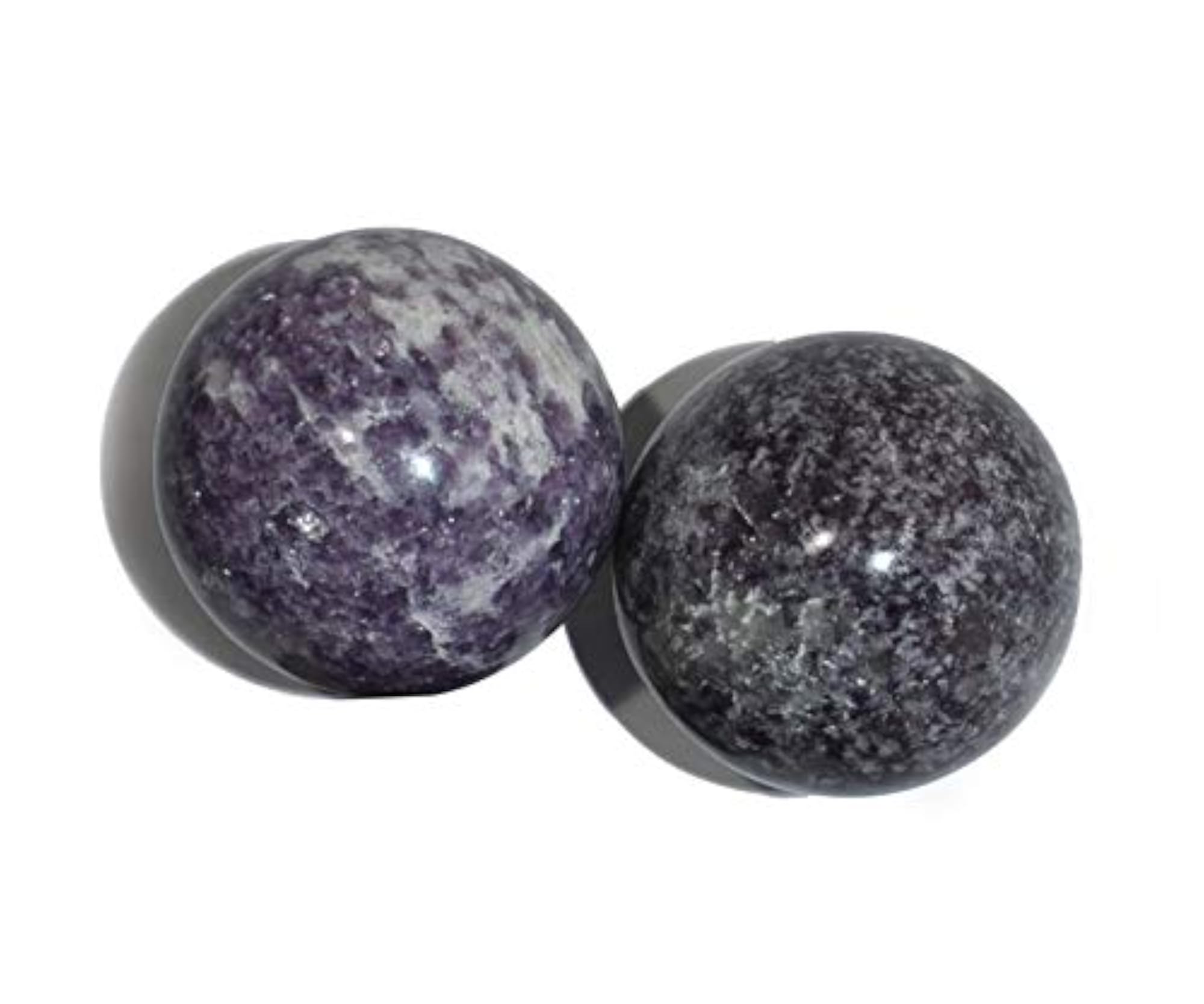 Lepidolite Chakra Balancing Sphere, Natural Healing Stone