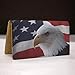 Soaring Over America Personal Leather Checkbook Cover for Top Tear Personal Checks