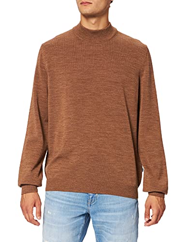 Preisvergleich Produktbild Maerz Herren Rollkragen Merino Superwash Pullover, Beige, 48 EU