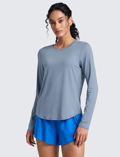 Image of CRZ YOGA Lightweight Crewneck Long Sleeve Top