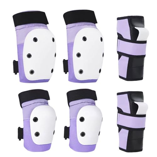 プロテクター キッズ 子供用と大人用 自転車 スケートボード ローラースケート バイク プロテクター キッズプロテクター 6点セット 手首/肘/膝ガード 保護 収納袋付きプ (L175CM〜(MENS))