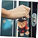 Unomor Graduation Bear Keychain Pendant Cute Stuffed Animal Bag Hanging Decoration Adorable Key Holder for Backpacks Graduation Present Toy for All Occasions