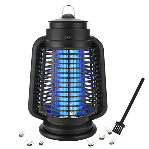 Lanpuly Bug Zapper, 4200V Electric Mosquito Zapper For Outdoor Indoor, 18W Waterproof Insect Killer Electronic Light Bulb Lamp For Home, Garden, Patio, Backyard, Plug In, Safe And Effective #TOP27