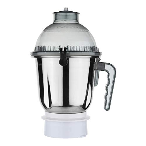 Maharani Dome Jar for Sujata Mixer Grinder, Grey Quality Jar, 900 Watts