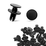 QUICTO 20pcs Fender Push-On Retainer Clips, Compatible with Hyundai Kia Equus Genesis Santa, Fiesta 1420608250B, Black