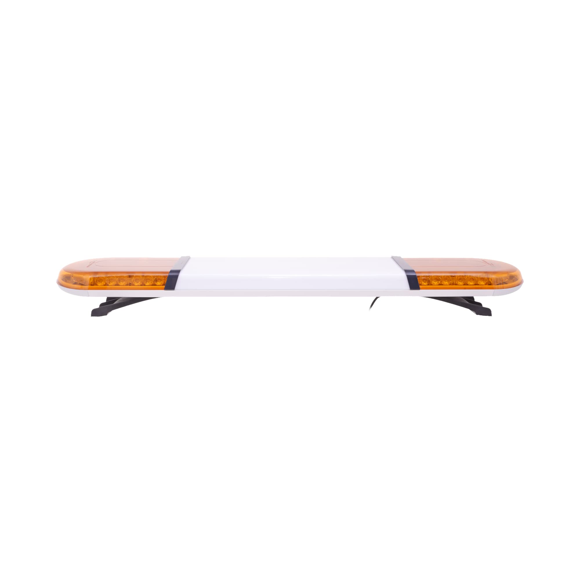 Astero - Barra de advertencia led (119 cm, con parte central), color amarillo
