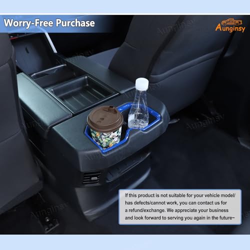 Portavasos central trasero para Toyota Tundra 2022-2025 miniatura 6
