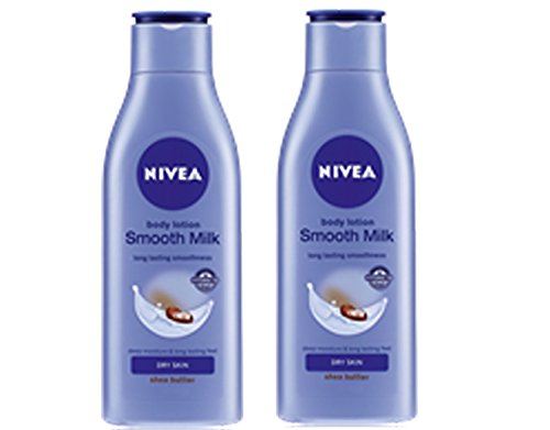 Nivea Body Lotion Smooth Milk (200ml)(pack of 2)