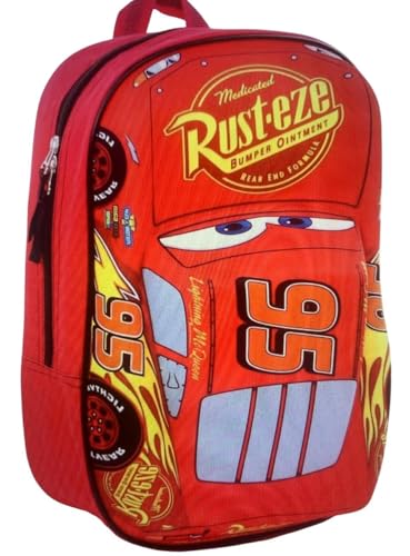 AGAL Mochila Coche 3D Rayo Mc Queen Cars, Mochila Escolar,...