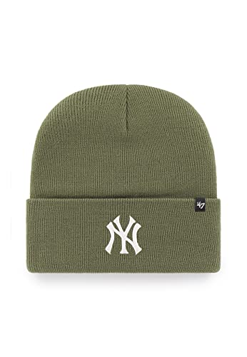 '47 Brand Beanie NY Yankees B-HYMKR17ACE-MS Khaki, Size:OneSize