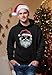 Tassenbrennerei Hoodie - Weihnachtspullover - Cooler Weihnachtsmann Pullover mit Weihnachtsmotiv - für Nikolaus, Weihnachten (DE/NL/SE/PL, Alphanumerisch, XL, Regular, Regular, Schwarz)