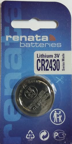 Pila de reloj tipo moneda CR2430 miniatura 1