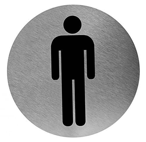 Placa Baño Hombre Ps0003Cs - Mediclinics En Oferta Mediclinics - Pictograma Baño Hombre (Ps0003Cs)