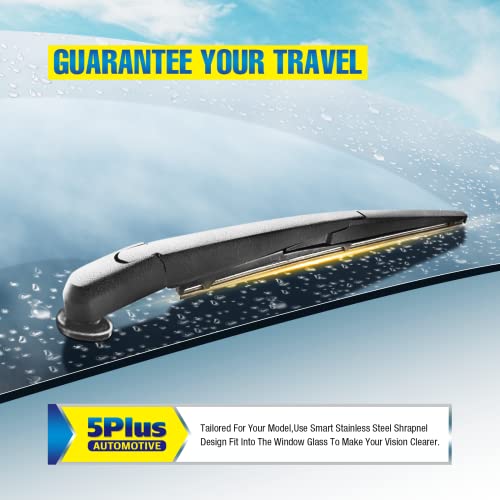 Image of 5 Plus 16 inch Rear Wiper Blade Replacement for Toyota Sienna 2020-2011 2005 2004 Prius 2022-2004 BACK Windshield Wiper Blade (16-A /H409)