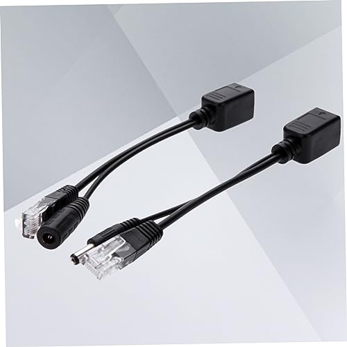 jojofuny 6pcs Poe Injector and Splitter Kit Dc Jack Poe Splitter for IP Cameras Routers Ethernet miniatura 6