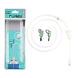 FLPMIX Soap Dispenser Tube Kit for Kitchen Sink - Anti-Leak Antifreeze Silicone Extension Tube (47”), Hidden Under The Counter, No Need to Refill Vials!