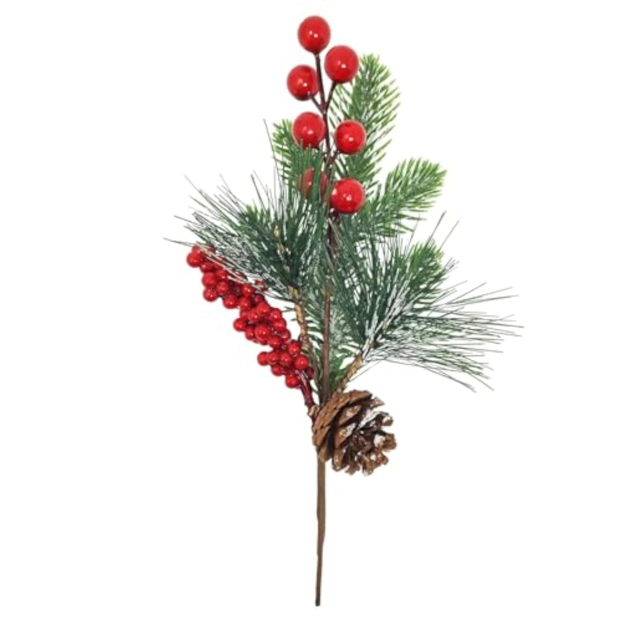 Artificial Berry Picks for Christmas Decorations, DIY Crafts
