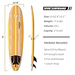 Thurso Surf 7/8 ft Soft Top Foam Beginner Surfboard for Adults and Kids Perfect Longboard for Surfing Beach Fun and Water Sports Lightweight and Durable Modern Design for All Levels of Surfers - Image 5
