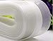 Teemico 50 Yards Stiff Polyester Horsehair Braid for Polyester Boning Sewing Wedding Dress Dance Formal Dress Accessories (White, 2 inch)