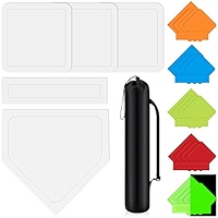 Set Basi Baseball/Softball Hrippy 5 Pezzi - Basi In Gomma Resistente Per Campo Esterno/Interno - Foto 3