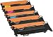Produktbild 5er Set Premium Toner kompatibel für Samsung CLP-320 CLP-320N CLP-325 CLP-325N CLP-325W CLX-3180FN CLX-3185FN CLX-3185FW CLX-3185W CLT-4072S | Schwarz 1.500 Seiten & Color je 1.000 Seiten