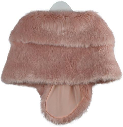 Warm Faux Fur Wedding Shawl Perfect For Wedding Party Show