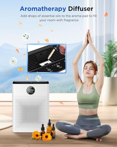 MOOKA PR1 Large-Room HEPA Air Purifier with Pet Mode — view 7