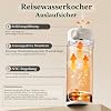 Wasserkocher Klein Reisewasserkocher mit USB-C, 500ml Edelstahl Mini Wasserkocher mit automatischer Abschaltung & Überhitzungsschutz, 6 Temperatureinstellungen & zwei Stromversorgungsmodi #2