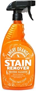 Angry Orange Odor Eliminator & Pet Stain Remover - Carpet Cleaner for Pets, Citrus Scented Dog Urine Deodorizing Spray and Enzyme Cleaner for Home Use