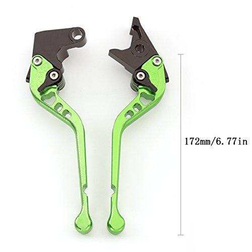 FXCNC Adjustable Brake Clutch Levers - CNC Billet Aluminum Motorcycle Levers Multiple Fitments