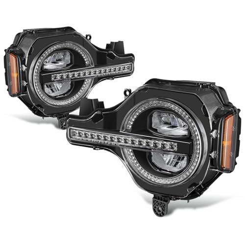 DNA MOTORING Bronco LED Headlights