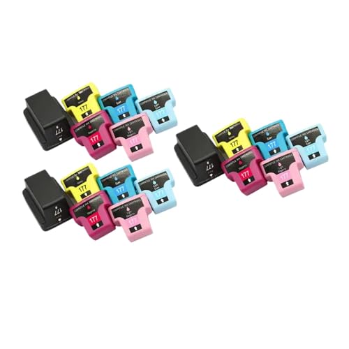 Cartouche d'encre 177 anti-gaspillage pour retrouver des couleurs nettes sur C5180 D7160