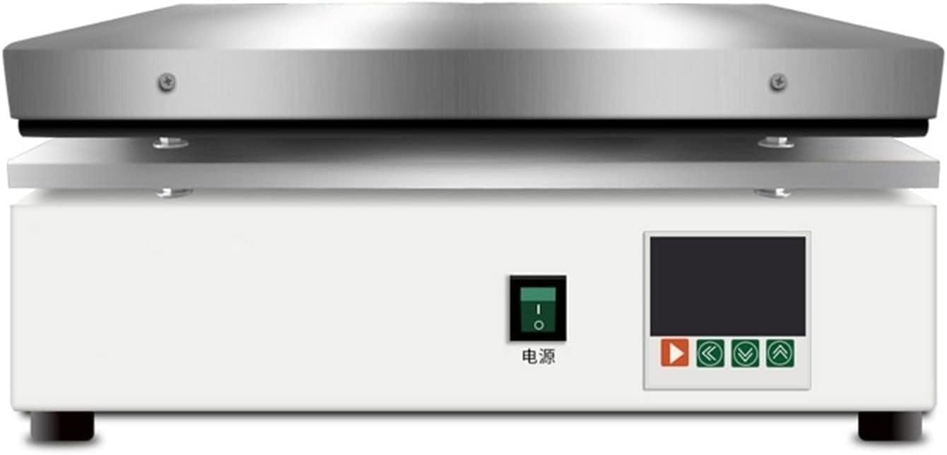 Labor-Heizplatte mit einstellbarem Thermostat, Edelstahl-Oberfläche, schnelle und präzise Erwärmung für wissenschaftliche Experimente, professionelle Verwendung