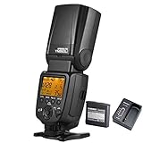 bateria para flash yongnuo Admite la función esclava de transmisión de radio; como unidad esclava, YN860Li puede recibir el control y la señal de disparo de YN860Li / YN560IV / YN660 / YN560-TX (II) / RF603 (II) / RF605 / RF-602, y realiza M / flash múltiple.