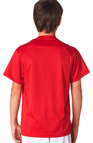 Badger B-Core Youth Short Sleeve T-Shirt XL Silver3