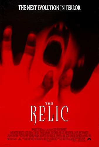 THE RELIC (1997) Original Authentic Movie Poster 27x40 - Dbl-Sided - Penelope Ann Miller - Tom Sizemore - Linda Hunt - James Whitmore
