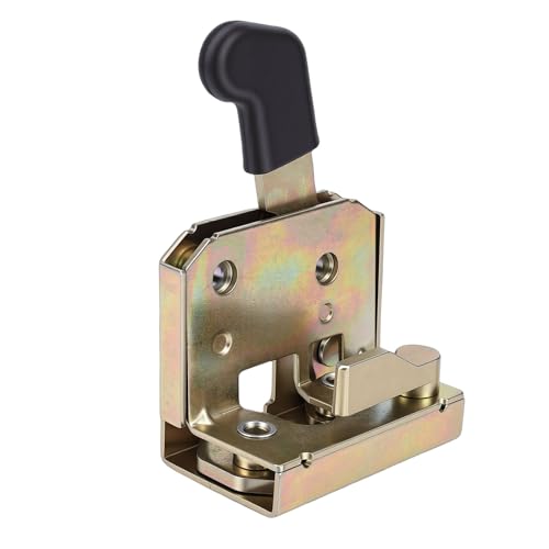 Haofy Forklift Door Handle Lock Kit Heavy Duty Metal Construction with Precision Engineered Core for Tractor Industrial Vehicles Secure Access Replacement for Warehouse, Fleet Management (Left: