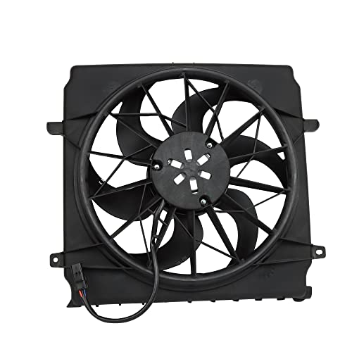 UnayKolb Engine Radiator Cooling Fan Assembly For Jeep Liberty 2004-2007 55037692AB