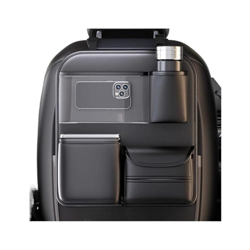 Organiseur de siège arrière pour voyages en famille avec tablette pliable