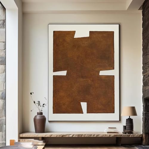 Peinture abstraite originale pour illuminer un mur de salon sombre