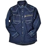 [タカヤ商事] GRANCISCO(グランシスコ)【GC-A704】デニムシャツ (DB.ディープブルー, S)